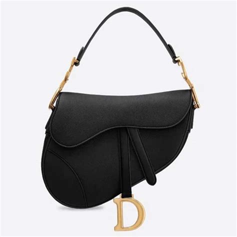 saddle dior bag black|dior saddle bag price 2020.